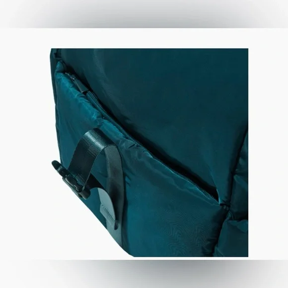 Summer & Rose, Puffer Backpack, Puffer Bag, Emerald Green - Picture 3 of 8